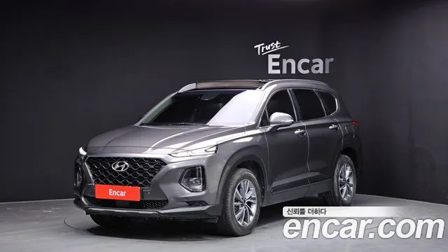 Hyundai Santa Fe TM 2020 Серый из Кореи