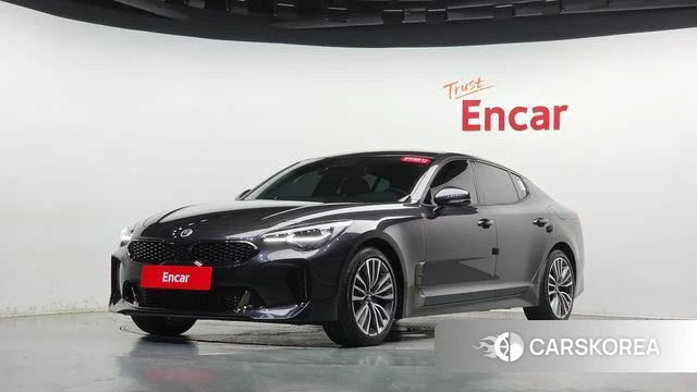 Kia Stinger 2018 Серый из Кореи