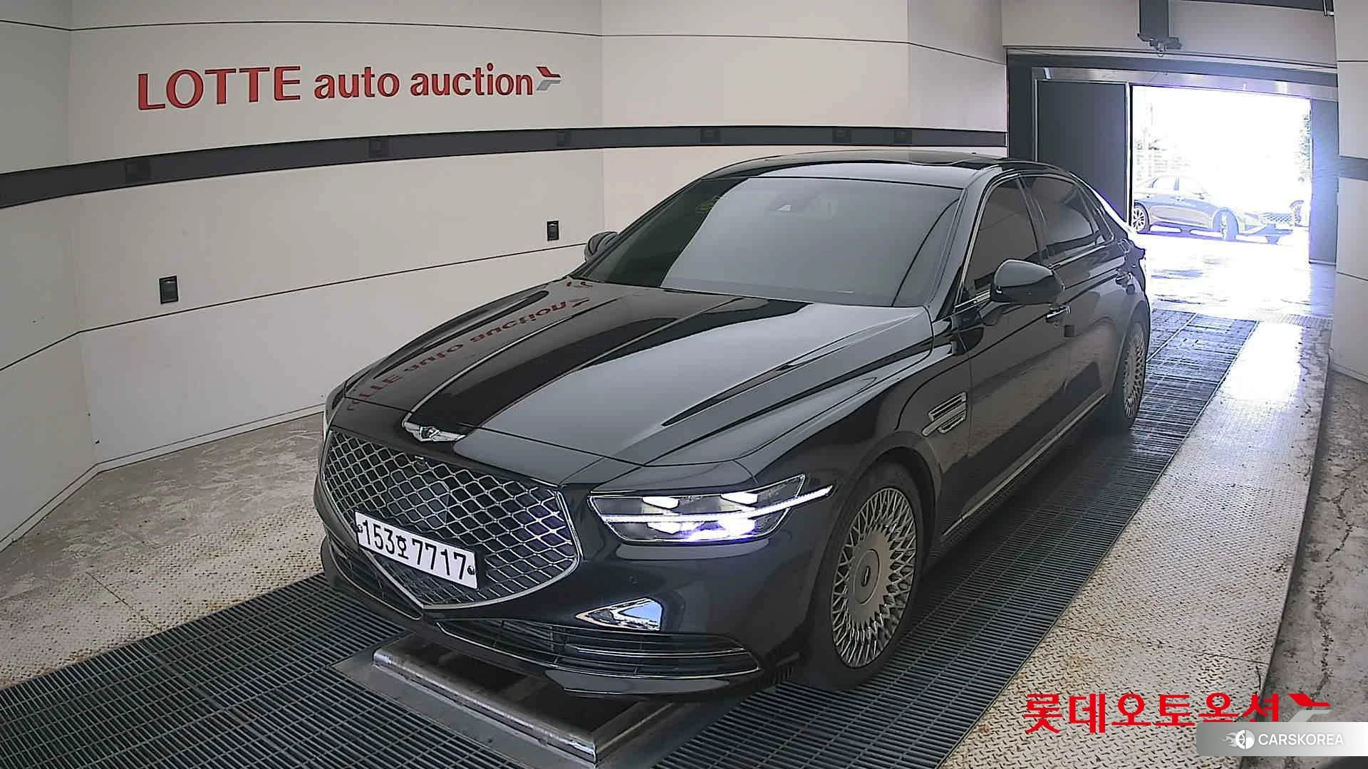 Hyundai G90 2021 Черный из Кореи