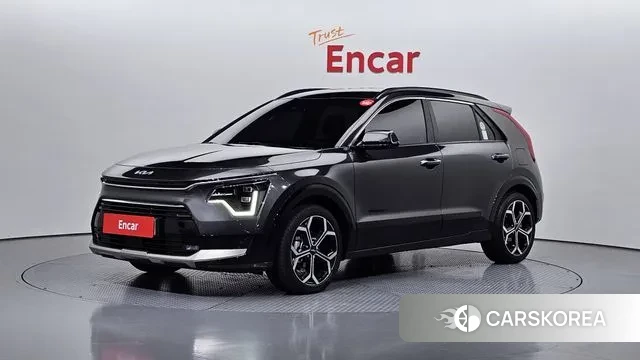 Kia Di Ol Nu Niro 2022 Серый из Кореи