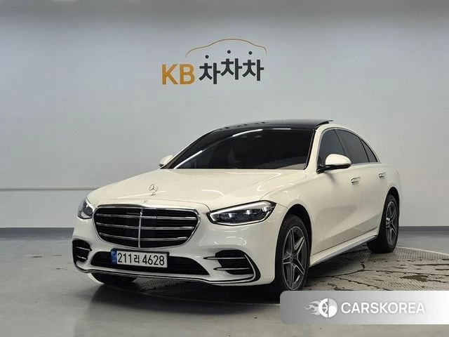 Mercedes-Benz S-Class W223 2022 Белый из Кореи