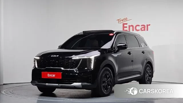 Kia The New Sorento 4th Generation 2023 Черный из Кореи