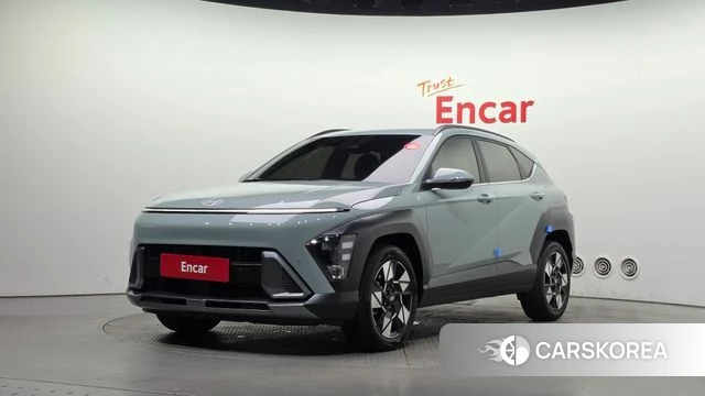 Hyundai Kona (SX2) 2024 Светло-зеленый из Кореи