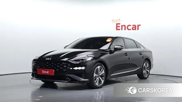 Kia K8 Hybrid 2023 Черный из Кореи