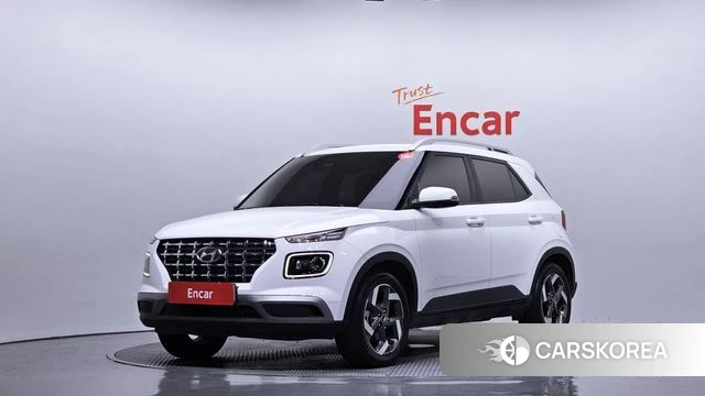 Hyundai Venue 2023 Белый из Кореи