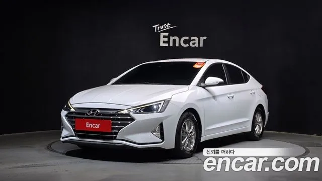 Hyundai The New Avante AD 2020 Белый из Кореи