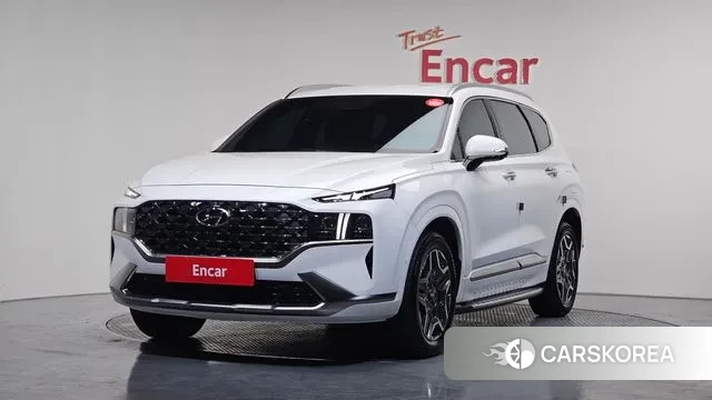 Hyundai The New Santa Fe 2021 Белый из Кореи