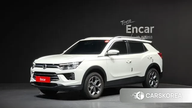 Ssangyong Beautiful Korando 2024 Белый из Кореи
