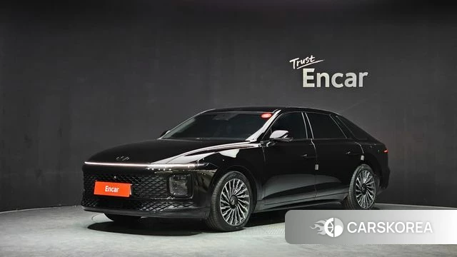 Hyundai Grandeur (GN7) 2024 Черный из Кореи