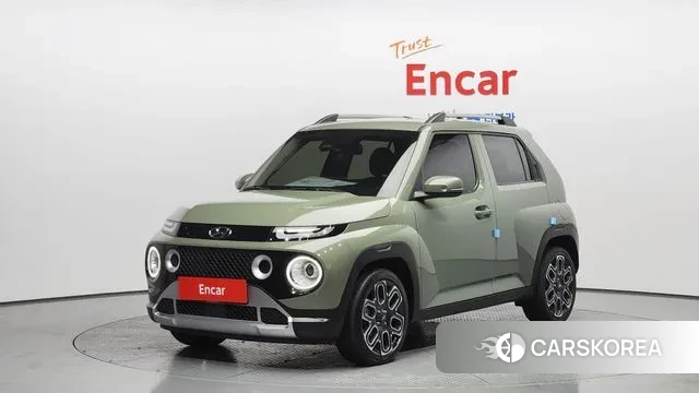 Hyundai Casper 2021 Светло-зеленый из Кореи