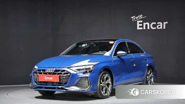 Audi A3 (8Y) 2025 Синий из Кореи