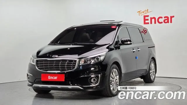 Kia All New Carnival 2018 Черный из Кореи