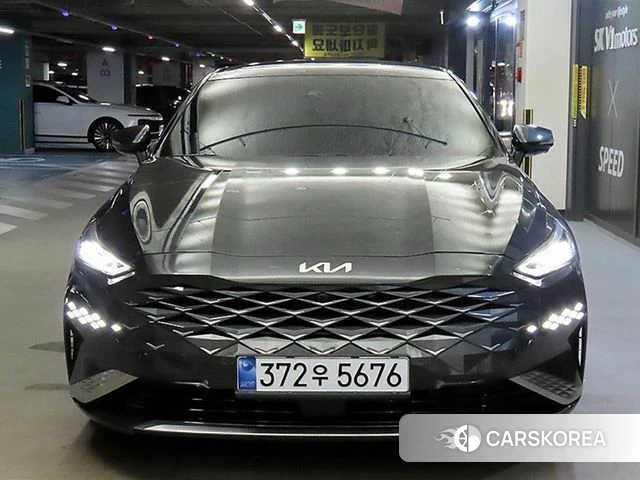 Kia K8 Hybrid 2023 Серый из Кореи