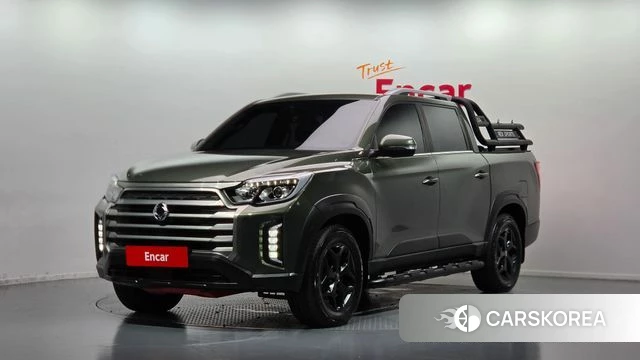 Ssangyong The New Rexton Sport 2021 Светло-зеленый из Кореи