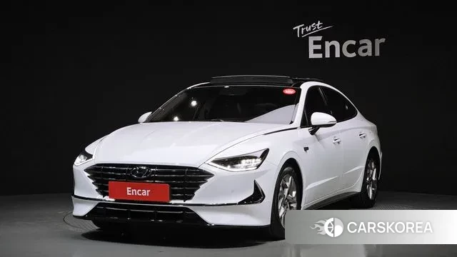 Hyundai Sonata (DN8) 2021 Белый из Кореи