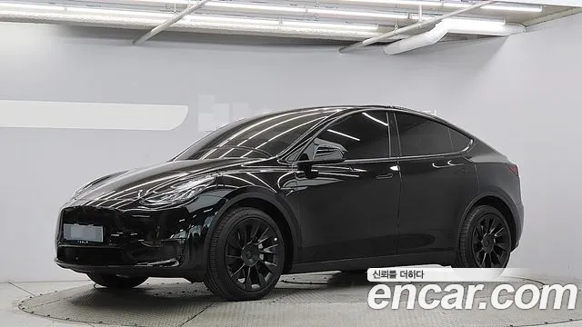 Tesla Model Y 2022 Черный из Кореи