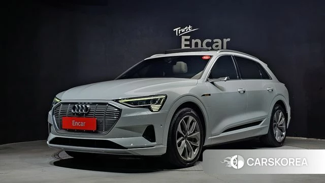 Audi e-Tron 2022 Белый из Кореи