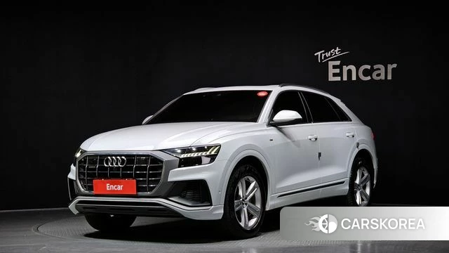 Audi Q8 (4M) 2020 Белый из Кореи