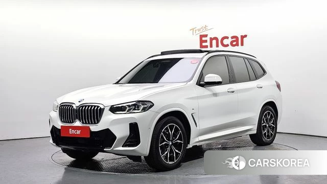 BMW X3 (G01) 2023 Белый из Кореи