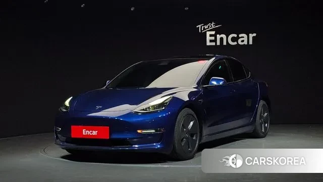 Tesla Model 3 2022 Синий из Кореи