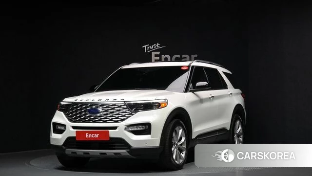 Ford Explorer 6th Generation 2021 Белый из Кореи