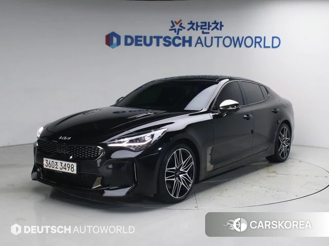 Kia Stinger Meister 2022 Черный из Кореи