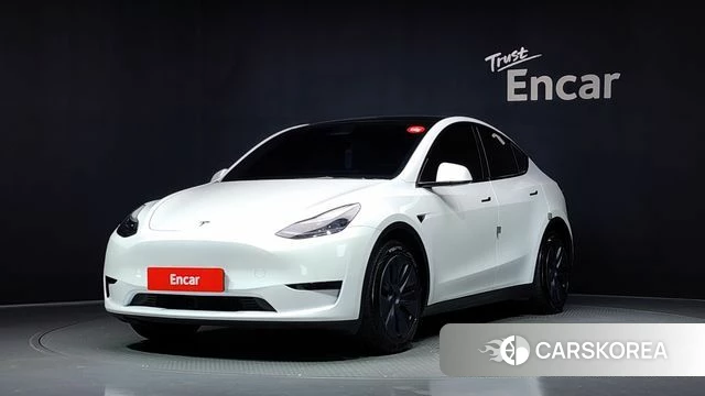 Tesla Model Y 2024 Белый из Кореи
