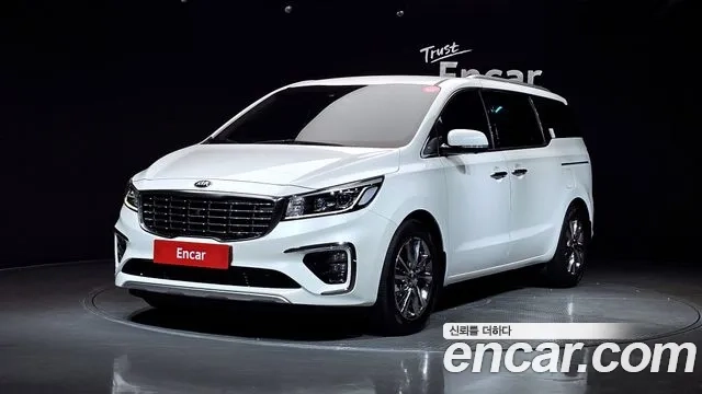 Kia The New Carnival 2018 Белый из Кореи