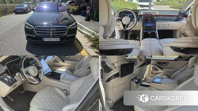 Mercedes-Benz S-Class W223 2022 Черный из Кореи