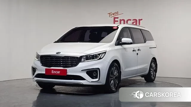 Kia The New Carnival 2018 Белый из Кореи