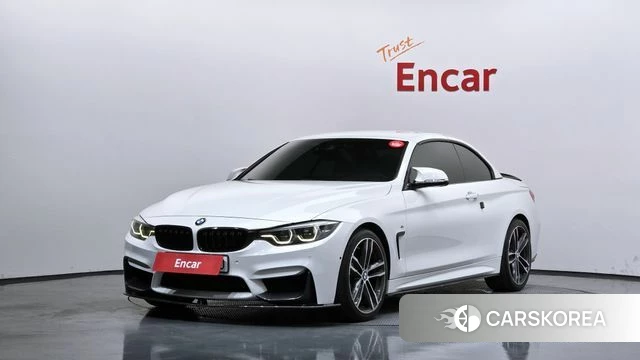 BMW 4 Series (F32) 2018 Белый из Кореи