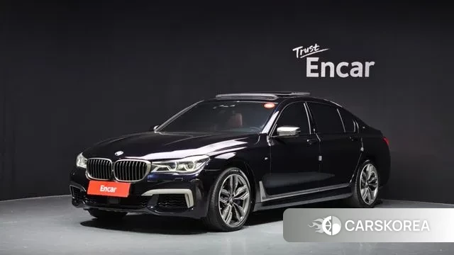 BMW 7 Series (G11) 2019 Черный из Кореи