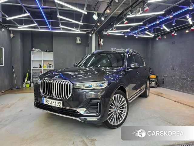 BMW X7 (G07) 2022 Серый из Кореи