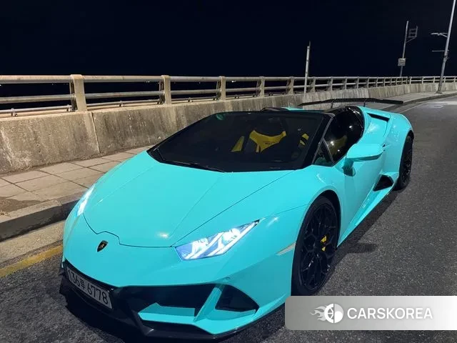 Lamborghini Huracan 2023 Зеленый из Кореи