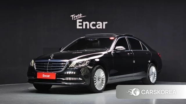 Mercedes-Benz S-Class W222 2020 Черный из Кореи