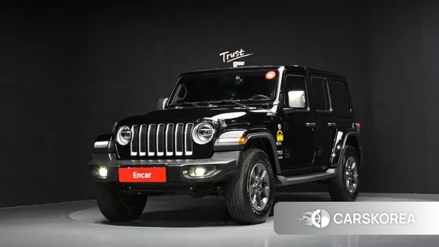 Jeep Wrangler (JL) 2019 Черный из Кореи