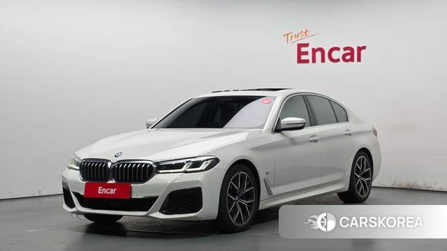 BMW 5 Series (G30) 2021 Белый из Кореи
