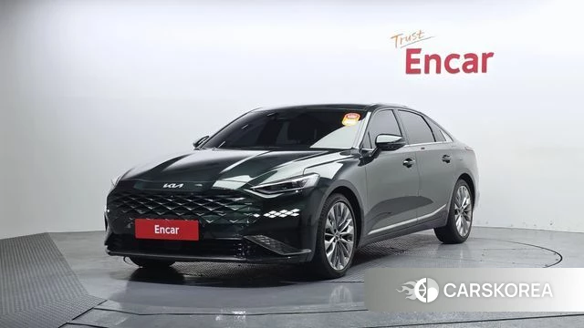 Kia K8 2022 Темно-зеленый из Кореи
