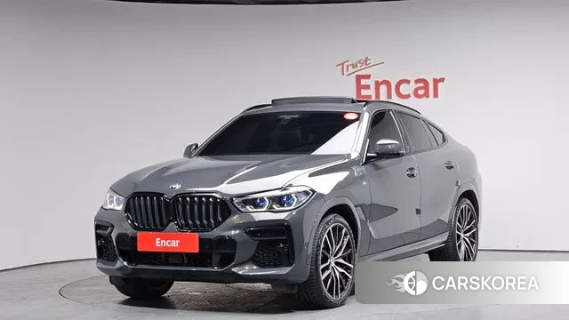 BMW X6 (G06) 2022 Серый из Кореи