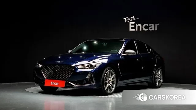 Genesis G70 2018 Синий из Кореи