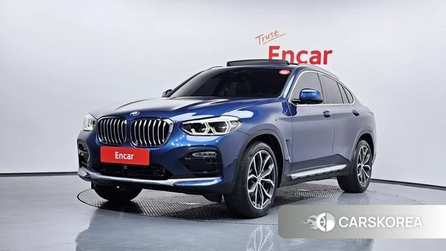 BMW X4 (G02) 2019 Синий из Кореи