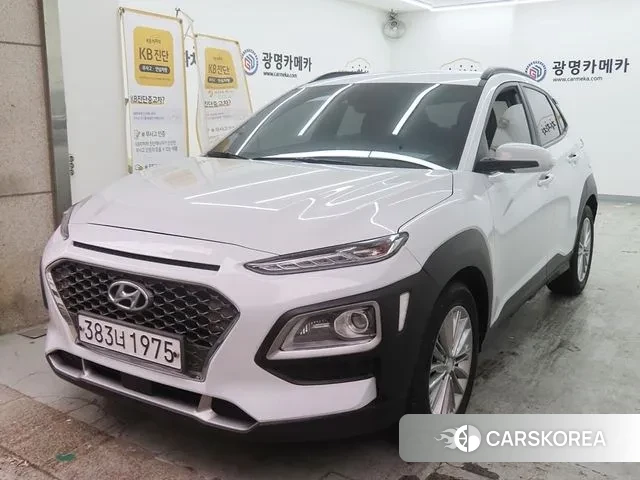 Hyundai Kona 2019 Белый из Кореи