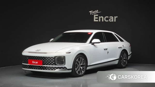 Hyundai Grandeur (GN7) 2023 Белый из Кореи