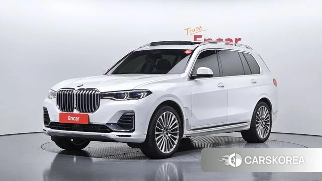 BMW X7 (G07) 2020 Белый из Кореи