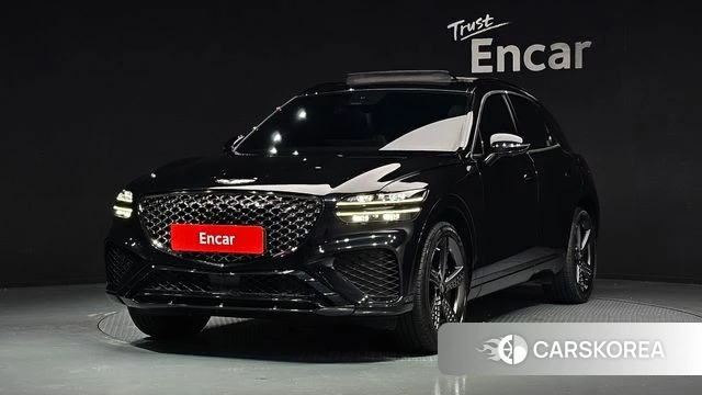 Genesis GV70 2022 Черный из Кореи