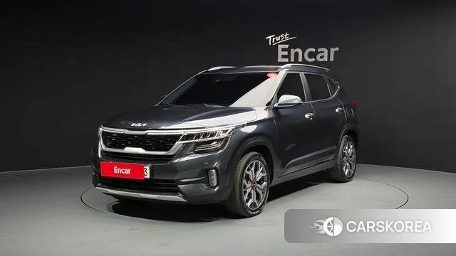Kia Seltos 2022 Серый из Кореи
