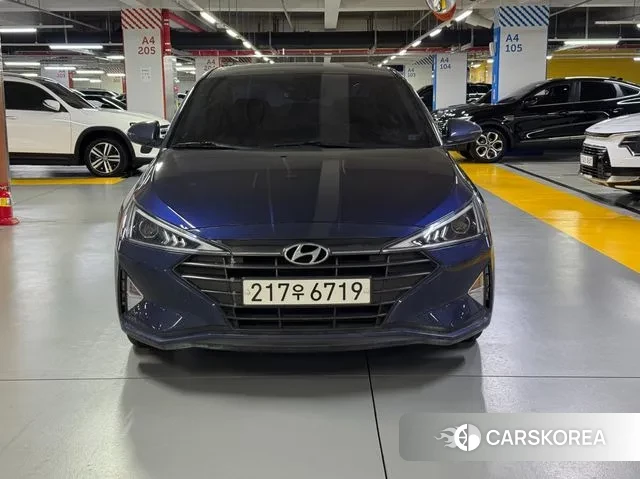 Hyundai The New Avante AD 2019 Синий из Кореи