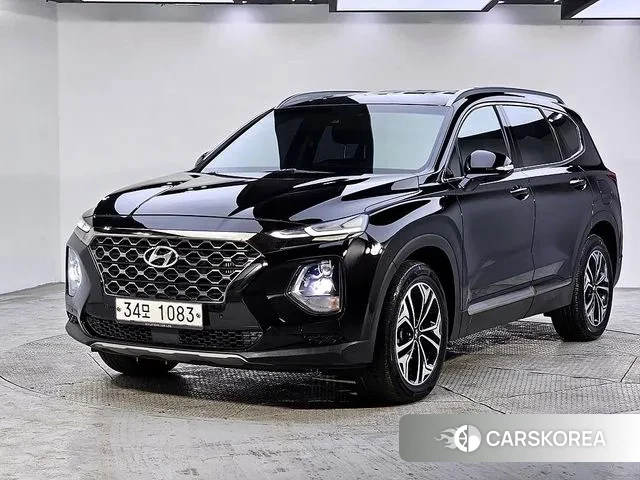 Hyundai Santa Fe TM 2018 Черный из Кореи