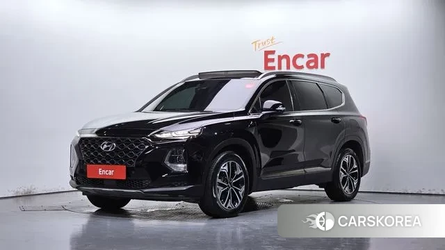 Hyundai Santa Fe TM 2018 Черный из Кореи
