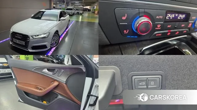 Audi New A6 2018 Белый из Кореи